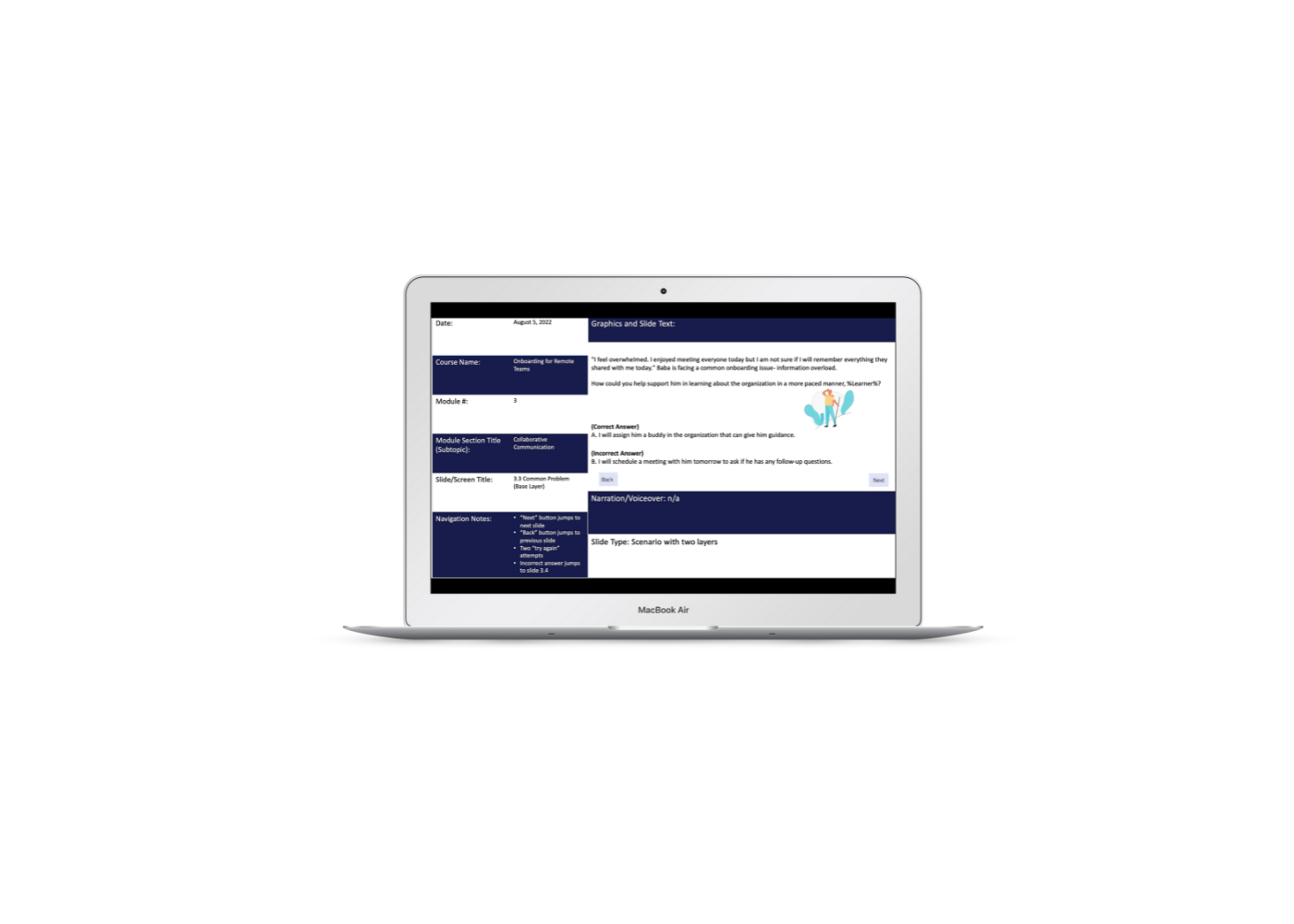 Link to Instructional Design Document